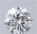 Natural Diamond 0.53 Carats, Round with Excellent Cut, H Color, VS2 Clarity and Certified by GIA