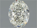 Diamante Natural 1.00 quilates, Ovalado , Color J, claridad VS1 y certificado GIA