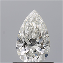 Diamante Natural 0.50 quilates, De pera , Color G, claridad VVS1 y certificado IGI