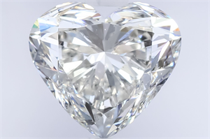 Picture of Natural Diamond 1.71 Carats, Heart with  Cut, H Color, SI2 Clarity and Certified by GIA