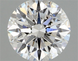 Foto Diamante Natural 0.61 quilates, Redondo , Color E, claridad SI2 y certificado GIA de