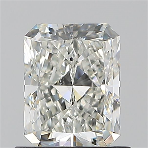 Foto Diamante Natural 0.90 quilates, Radiante , Color I, claridad SI1 y certificado GIA de