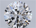 Natural Diamond 1.88 Carats, Round with Excellent Cut, F Color, VVS1 Clarity and Certified by GIA