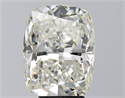 Natural Diamond 5.32 Carats, Cushion with  Cut, I Color, VS2 Clarity and Certified by GIA