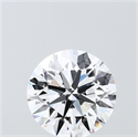 Lab Grown Diamond 1.50 Carats, Round with Excellent Cut, E Color, VVS2 Clarity and Certified by IGI
