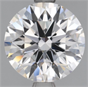 Del inventario de diamantes de laboratorio, 2.16 quilates, Redondo , Color E, claridad VS1 y certificado IGI