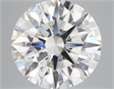 Lab Grown Diamond 7.55 Carats, Round with Ideal Cut, G Color, VS2 Clarity and Certified by IGI