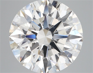 Picture of Lab Grown Diamond 7.55 Carats, Round with Ideal Cut, G Color, VS2 Clarity and Certified by IGI