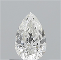 Diamante Natural 0.50 quilates, De pera , Color F, claridad VS1 y certificado GIA