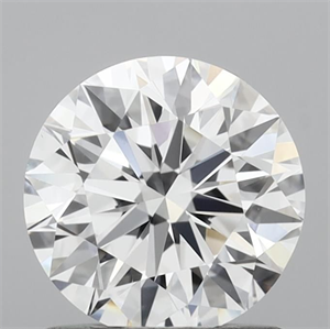 Picture of Lab Grown Diamond 1.01 Carats, Round with Ideal Cut, D Color, VVS1 Clarity and Certified by IGI