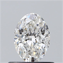 Diamante Natural 0.53 quilates, Ovalado , Color E, claridad VS1 y certificado GIA