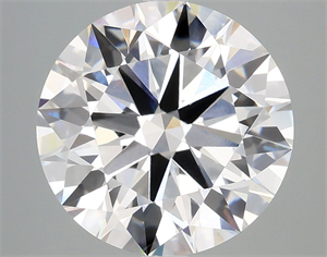 Picture of Lab Grown Diamond 5.53 Carats, Round with Ideal Cut, F Color, VS1 Clarity and Certified by IGI