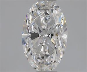 Picture of Natural Diamond 1.31 Carats, Oval with  Cut, F Color, SI1 Clarity and Certified by GIA