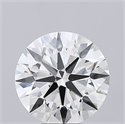 Lab Grown Diamond 7.02 Carats, Round with Ideal Cut, G Color, VS1 Clarity and Certified by IGI