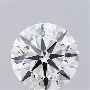 Picture of Lab Grown Diamond 7.02 Carats, Round with Ideal Cut, G Color, VS1 Clarity and Certified by IGI