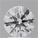 Del inventario de diamantes de laboratorio, 2.08 quilates, Redondo , Color E, claridad VVS2 y certificado IGI