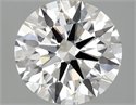 Del inventario de diamantes de laboratorio, 2.86 quilates, Redondo , Color F, claridad VS2 y certificado IGI