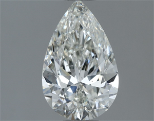 Picture of Natural Diamond 1.02 Carats, Pear with  Cut, H Color, SI1 Clarity and Certified by IGI