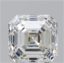 Natural Diamond 1.52 Carats, Asscher with  Cut, I Color, SI1 Clarity and Certified by GIA