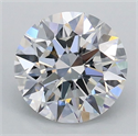 Lab Grown Diamond 1.10 Carats, Round with Excellent Cut, D Color, VS1 Clarity and Certified by IGI