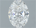 Diamante Natural 0.56 quilates, Ovalado , Color D, claridad SI1 y certificado GIA