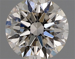 Foto Diamante Natural 0.47 quilates, Redondo , Color I, claridad VVS1 y certificado GIA de