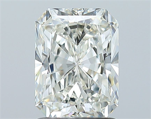 Picture of Natural Diamond 1.50 Carats, Radiant with  Cut, I Color, SI1 Clarity and Certified by GIA
