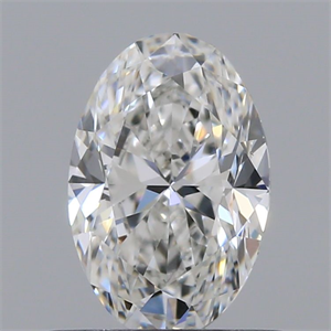 Foto Diamante Natural 0.70 quilates, Ovalado , Color F, claridad VVS1 y certificado GIA de