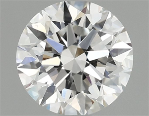Picture of Lab Grown Diamond 1.38 Carats, Round with Ideal Cut, F Color, VS1 Clarity and Certified by IGI