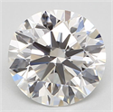 Natural Diamond 1.10 Carats, Round with Excellent Cut, F Color, VVS1 Clarity and Certified by GIA