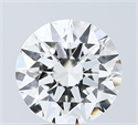 Lab Grown Diamond 4.02 Carats, Round with Excellent Cut, E Color, VS1 Clarity and Certified by IGI