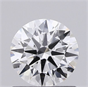 Del inventario de diamantes de laboratorio, 0.74 quilates, Redondo , Color D, claridad VVS2 y certificado IGI
