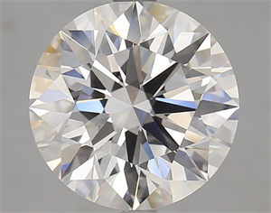 Picture of Lab Grown Diamond 4.02 Carats, Round with Excellent Cut, D Color, VVS1 Clarity and Certified by GIA