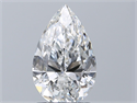 Natural Diamond 1.70 Carats, Pear with  Cut, E Color, VS1 Clarity and Certified by GIA