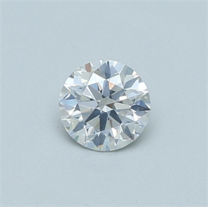Picture of Natural Diamond 0.40 Carats, Round with Excellent Cut, F Color, SI2 Clarity and Certified by GIA