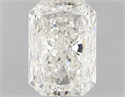 Natural Diamond 1.01 Carats, Radiant with  Cut, I Color, SI2 Clarity and Certified by GIA