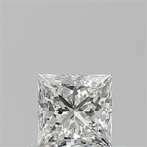 Foto Diamante Natural 0.51 quilates, Princesa , Color H, claridad VS1 y certificado GIA de