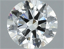 Diamante Natural 0.70 quilates, Redondo , Color I, claridad SI2 y certificado GIA