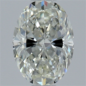 Picture of Natural Diamond 0.90 Carats, Oval with  Cut, J Color, SI2 Clarity and Certified by GIA
