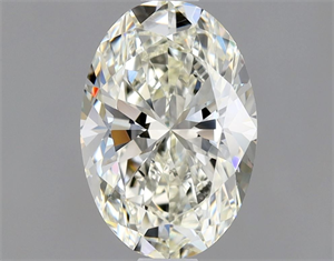Foto Diamante Natural 1.23 quilates, Ovalado , Color K, claridad IF y certificado GIA de