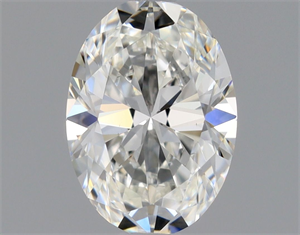 Picture of Natural Diamond 0.51 Carats, Oval with  Cut, G Color, VVS2 Clarity and Certified by GIA
