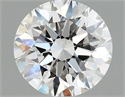 Lab Grown Diamond 1.07 Carats, Round with Excellent Cut, E Color, VVS2 Clarity and Certified by IGI