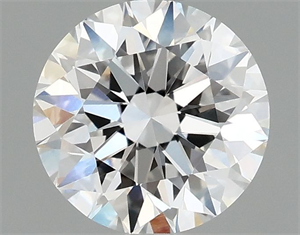 Picture of Lab Grown Diamond 1.07 Carats, Round with Excellent Cut, E Color, VVS2 Clarity and Certified by IGI