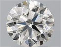 Diamante Natural 1.51 quilates, Redondo , Color I, claridad SI2 y certificado GIA