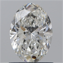 Diamante Natural 1.00 quilates, Ovalado , Color G, claridad VS1 y certificado GIA