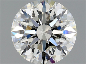 Foto Diamante Natural 0.56 quilates, Redondo , Color I, claridad VVS1 y certificado GIA de