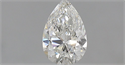 Diamante Natural 0.56 quilates, De pera , Color G, claridad VVS1 y certificado GIA