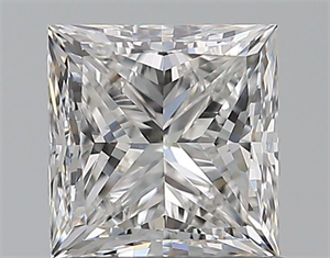Foto Diamante Natural 0.91 quilates, Princesa , Color E, claridad VS2 y certificado GIA de