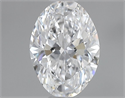 Diamante Natural 0.57 quilates, Ovalado , Color D, claridad VVS2 y certificado GIA