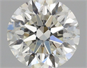 Natural Diamond 1.04 Carats, Round with Excellent Cut, I Color, VS2 Clarity and Certified by GIA